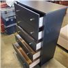 Image 2 : BLACK 5 DRAWER HIGHBOY