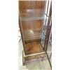 Image 2 : VINTAGE CABINET W/ GLASS SHELVES