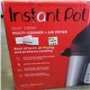 Image 2 : INSTANT POT 11-IN-1 DUO CRISP ELECTRIC PRESSURE COOKER - TESTED WORKING, RETAIL $249