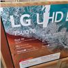 Image 2 : OPEN BOX LG 75" 4K UHD HDR LED WEB OS SMART TV - RETAIL $849