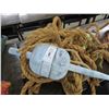 Image 2 : Large Wooden Buoy Décor w/Rope