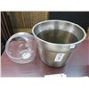 Image 1 : S/S Large Insert Round and Plastic Jar