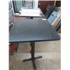 Image 1 : Black High Bar 2 Top Tables - 2
