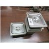 Image 1 : 6-Sixth Insert Pans - 6 X $