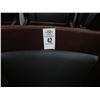 Image 2 : 25-Contemporary Cherry/Black Padded Dining Chair - 25 X $