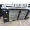 Image 1 : Spartan S/S Worktop Glass Door 5' Reach In Bottle Cooler w/Digital R/O - (46 deg.)