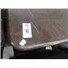 Image 2 : Dark Oak Pedestal 4 Top Wall Tables - 2