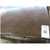 Image 2 : 6-Dark Oak Pedestal Rectangular 4 Top Dining Table - 6 X $