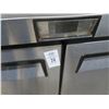 Image 2 : Migali S/S Rolling 4' Ref. Worktop w/Double Overshelf - (34 deg.)