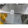 Image 2 : S/S Bullnose 24"  X  30"  Table w/Undershelf