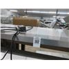 Image 2 : S/S 6' Work Table w/Under and Double Over Shelves and Monitor