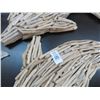 Image 2 : 2-Raw Wood Wall Dolphin Fish Décor - 2 X $