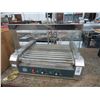 Image 1 : Carnival King 18"  X  18"  Hot Dog Roller w/Sneeze Guard