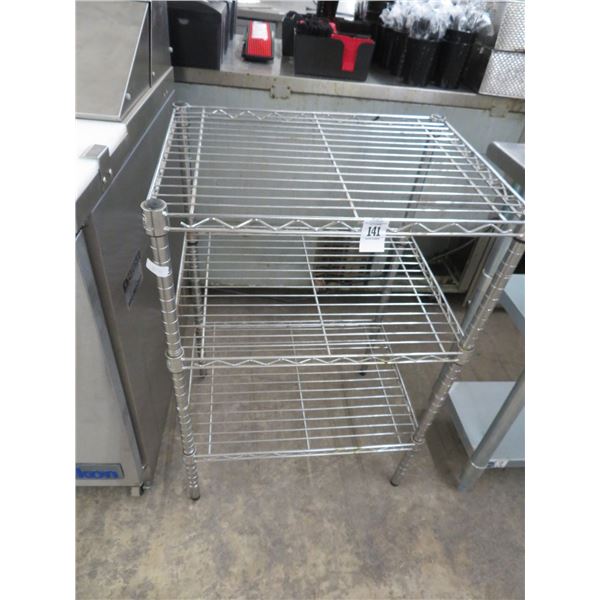 2'  3 Shelf Wire Storage Rack