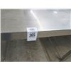 Image 2 : S/S 30"  X  40"  Roll Under Work Table w/Trash Cut Out