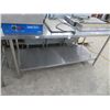 Image 1 : S/S 6' Work Table w/Undershelf