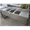 Image 1 : Sapphire S/S Bar Sink w/Drain Boards