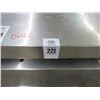 Image 2 : S/S  2'  X  2'  Equipment Stand w/Backsplash & Double Drawer Storage