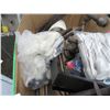 Image 2 : Box w/Pipe Fitters, Shelves, Plastic Utensils