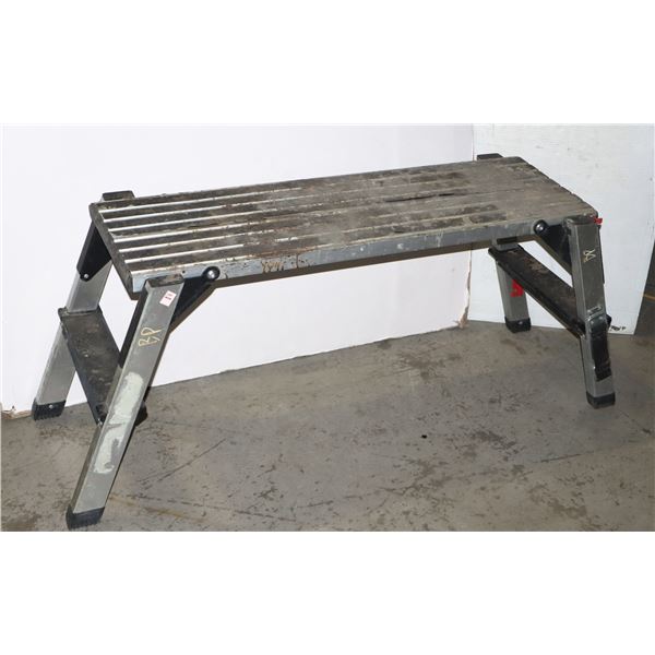 HEAVY DUTY COLLAPSIBLE WORK STEP/ PLATFORM