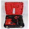 Image 1 : MILWAUKEE 3/8" DRILL DRIVER WITH TWO BATTERIES