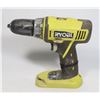 Image 1 : RYOBI 1/2" CORDLESS DRILL/ DRIVER (TOOL ONLY)