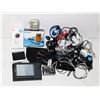 Image 1 : BAGS OF VARIOUS CHARGING CORDS CAMERAS