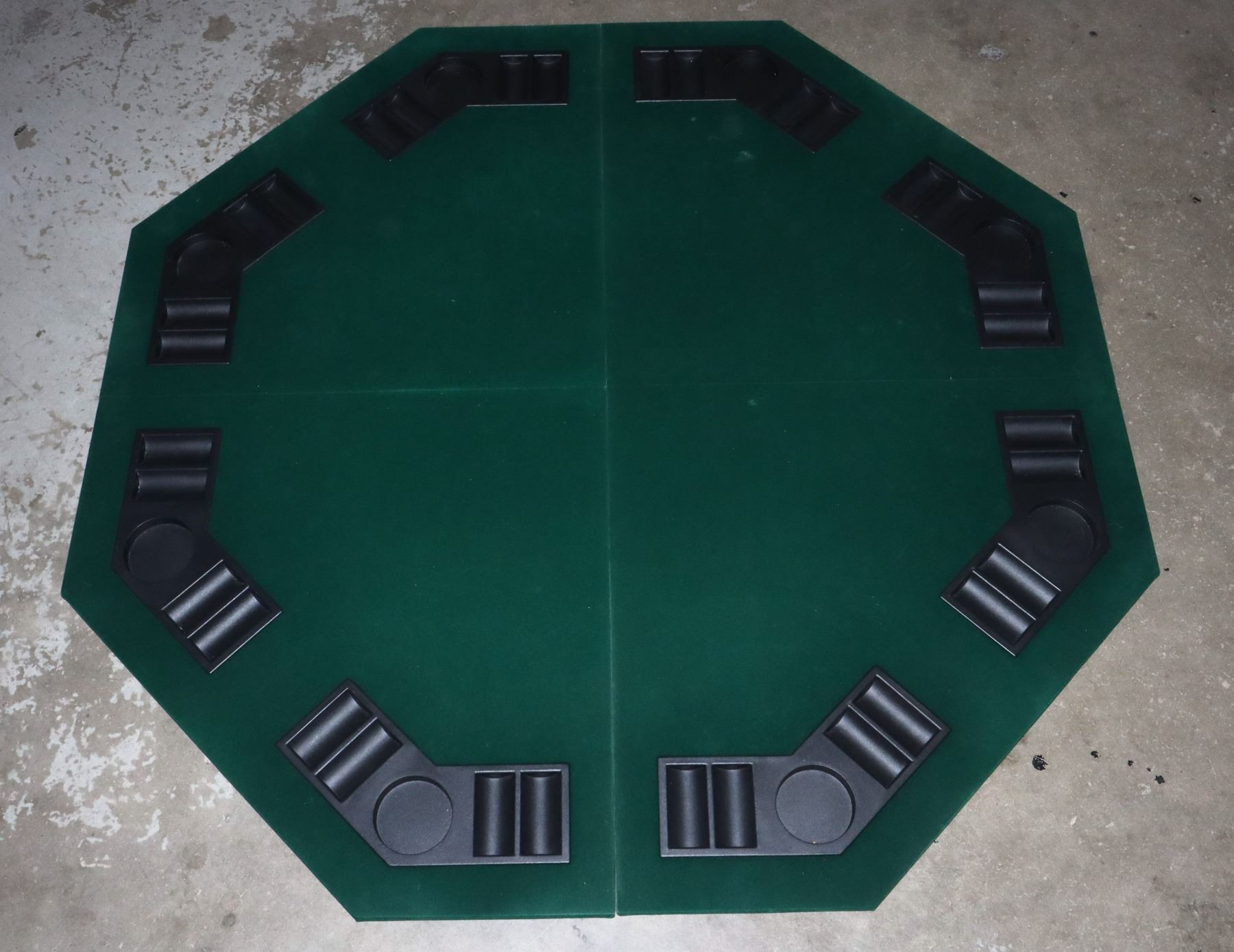 FOLDING POKER TABLE TOPPER Folding poker table topper