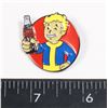 Image 1 : NEW FALLOUT BOY THEME ROUND ENAMEL PIN