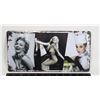 Image 1 : MARILYN MUNROE BRAND NEW METAL LICENSE PLATE