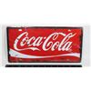 COCA COLA BRAND NEW METAL LICENSE PLATE