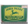 Image 1 : JOHN DEERE BRAND NEW METAL SIGN
