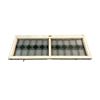 Image 2 : Vintage Stained Glass Window in Frame (48x17x2")