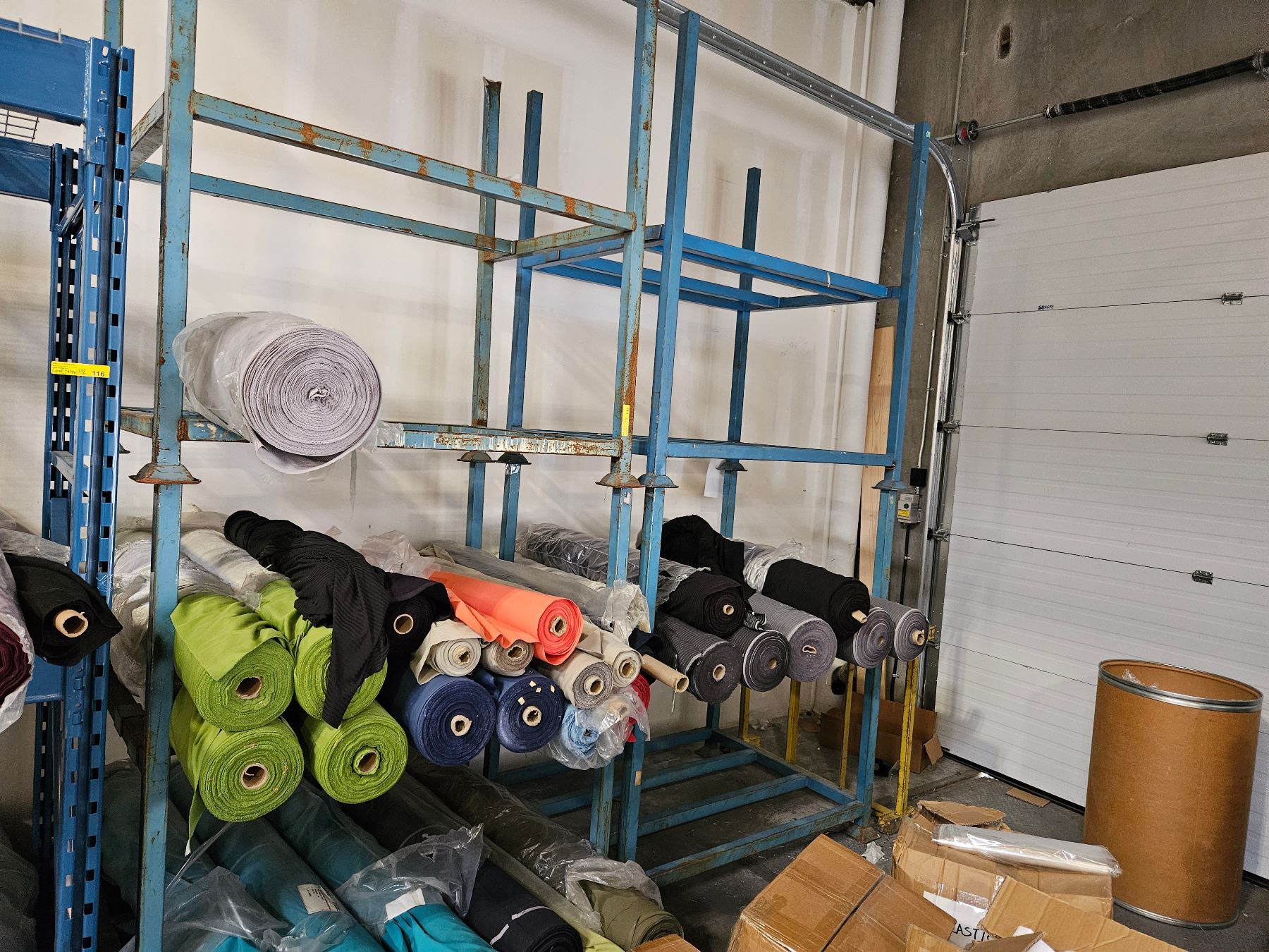 Group Of Stackable Metal Racking - Includes 6 Stackable Racks ...