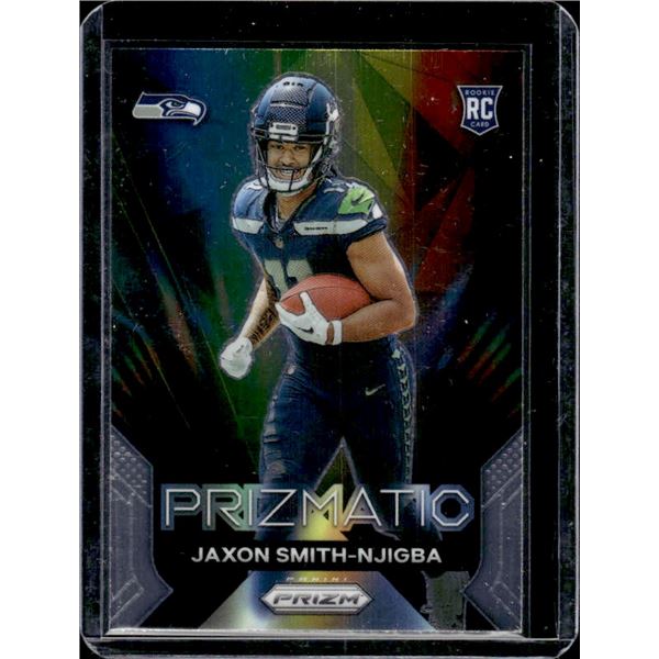 Jaxon Smith-Njigba Prizmatic Rookie Card 2023 Panini Prizm #1