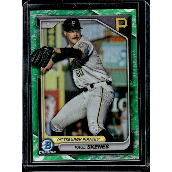 Paul Skenes Lunar Glow 2024 Bowman Chrome Prospects #BCP-125