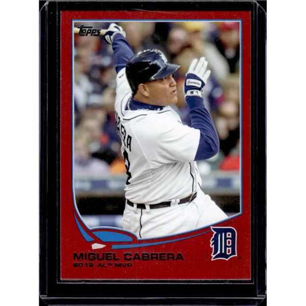 Miguel Cabrera Red Border Target Exclusive 2013 Topps #374