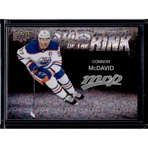 Connor McDavid Stars of the Rink 2023-24 Upper Deck MVP #SS-4