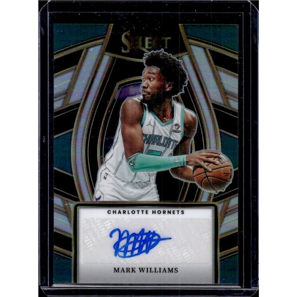 Mark Williams Signatures Silver Auto 2023-24 Panini Select #SSS-MWI
