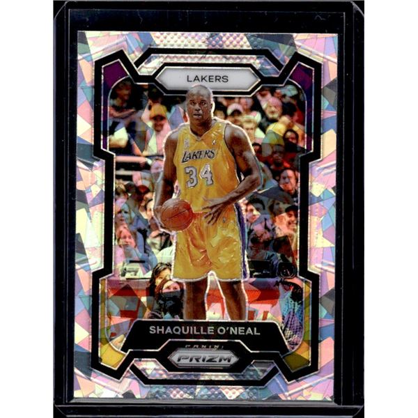 Shaquille O'Neal Cracked Ice Prizm 2023-24 Panini Prizm #181