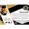 Image 2 : Zdeno Chara Game Used Jersey Relic Card 2012 Upper Deck Game Jersey #GJ-ZC