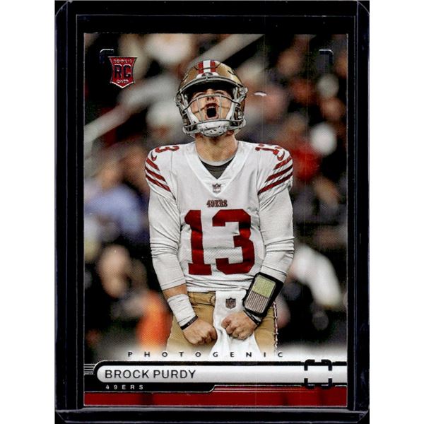 Brock Purdy Photogenic Rookie Card 2022 Panini Chronicles #PH-36