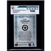 Image 2 : Kyle Connor Population Count Green /100 2023-24 Upper Deck Series 2 (Very Rare Card)