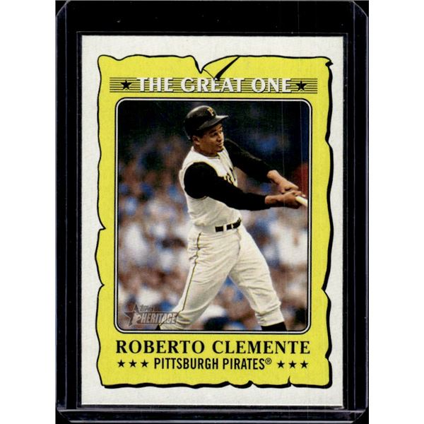 Roberto Clemente The Great One 2021 Topps Heritage #GO-1