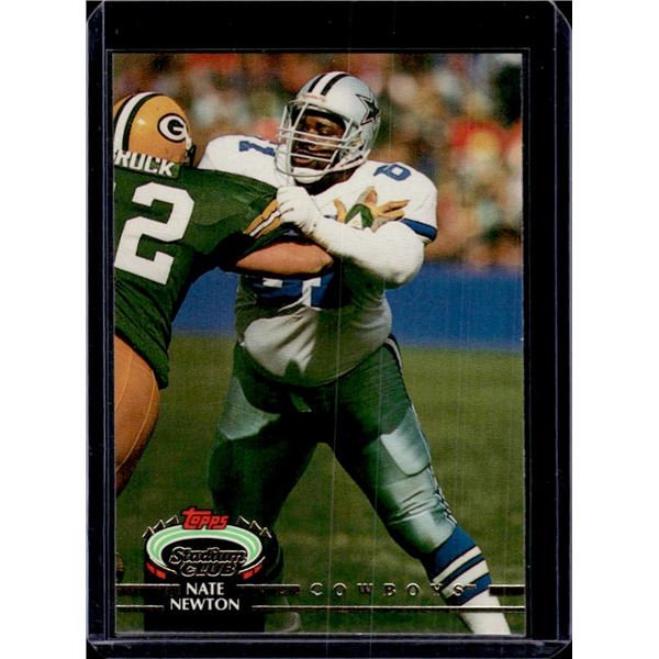 Nate Newton 1992 Topps Stadium Club #92