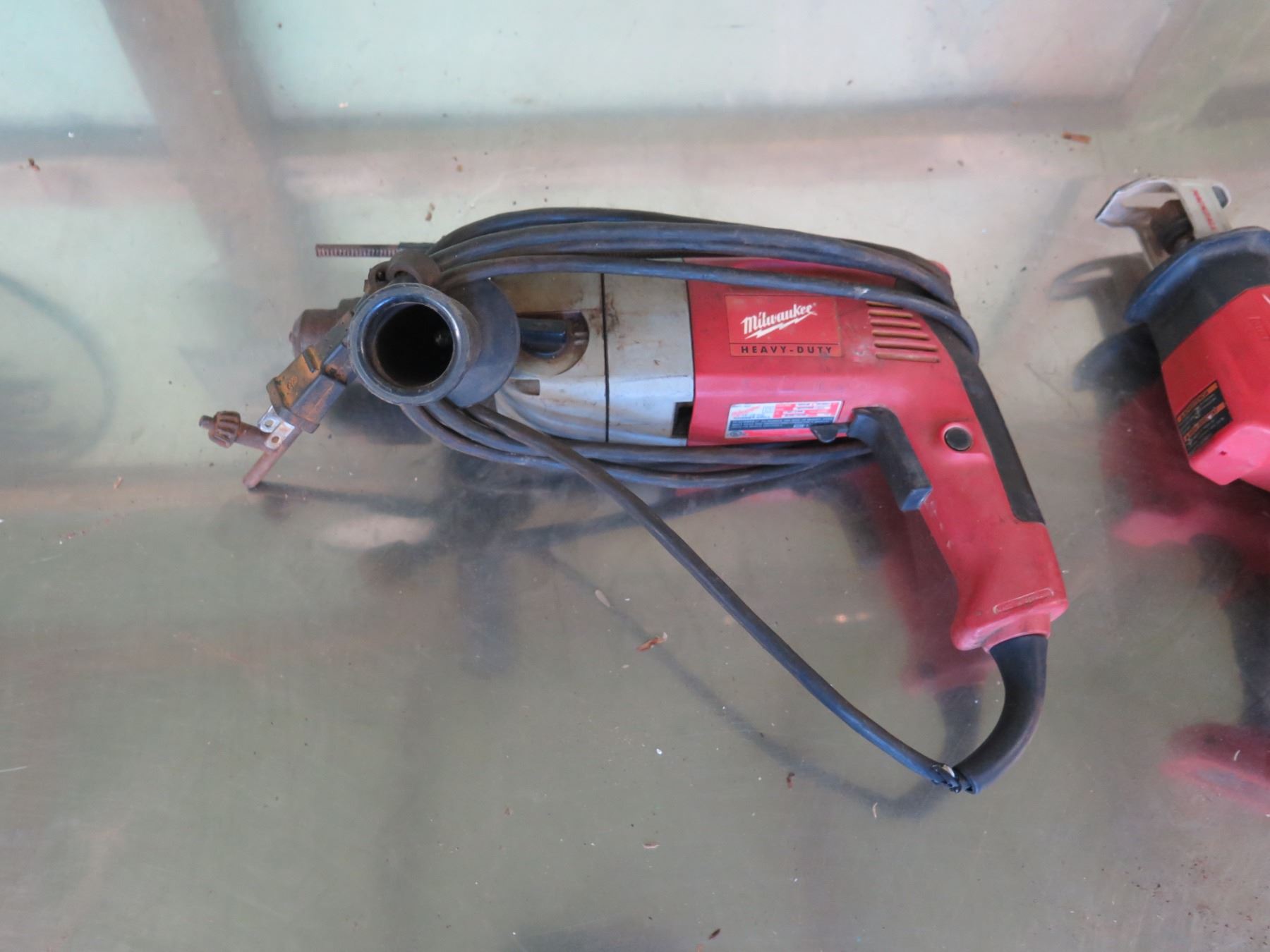 Qty 2 Milwaukee Power Tools 537820 Hammer Drill & 2625 Hackzall