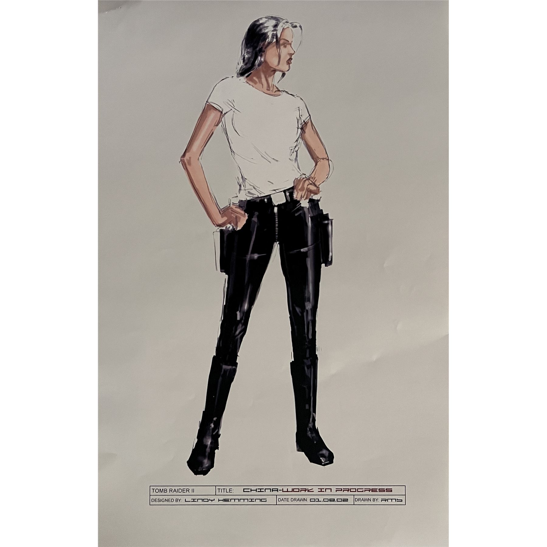 Lara Croft Tomb Raider Paramount Pictures concept art