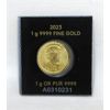 Image 2 : 1 Gram .9999 Fine Gold 2023 Maple Leaf Coin 