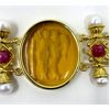 Image 2 : Tagliamonte Venetian Glass Gold Bracelet 