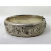 Image 2 : 4 Vintage Sterling Silver Hinged Bangle Bracelets